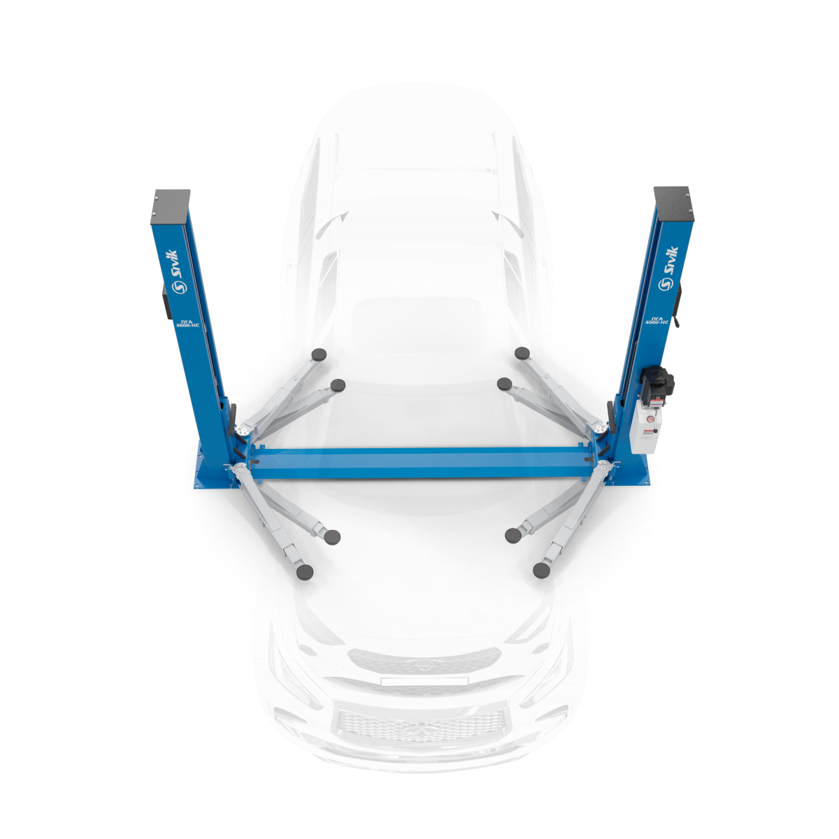 картинка Двухстоечный электрогидравлический подъемник ПГА-4000-НС Sivik