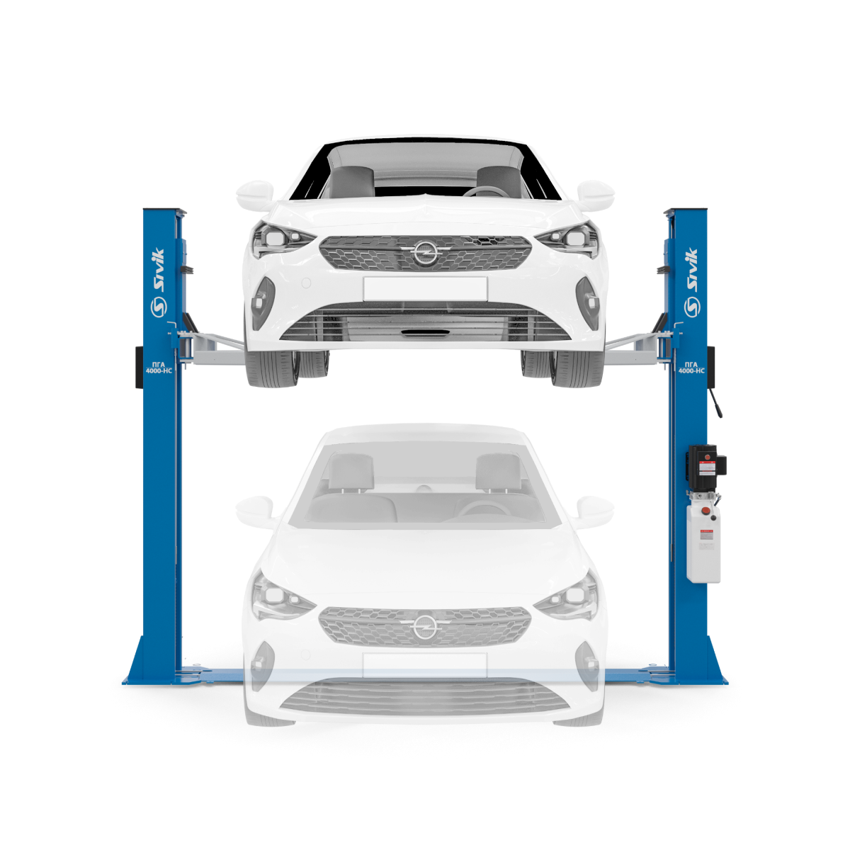 картинка Двухстоечный электрогидравлический подъемник ПГА-4000-НС Sivik